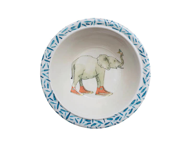 Relish Today's Everyday animal and food baby and kid's melamine bowl