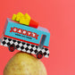 Candylab Gary's French Fry Van wood and diecast toy car for kids
