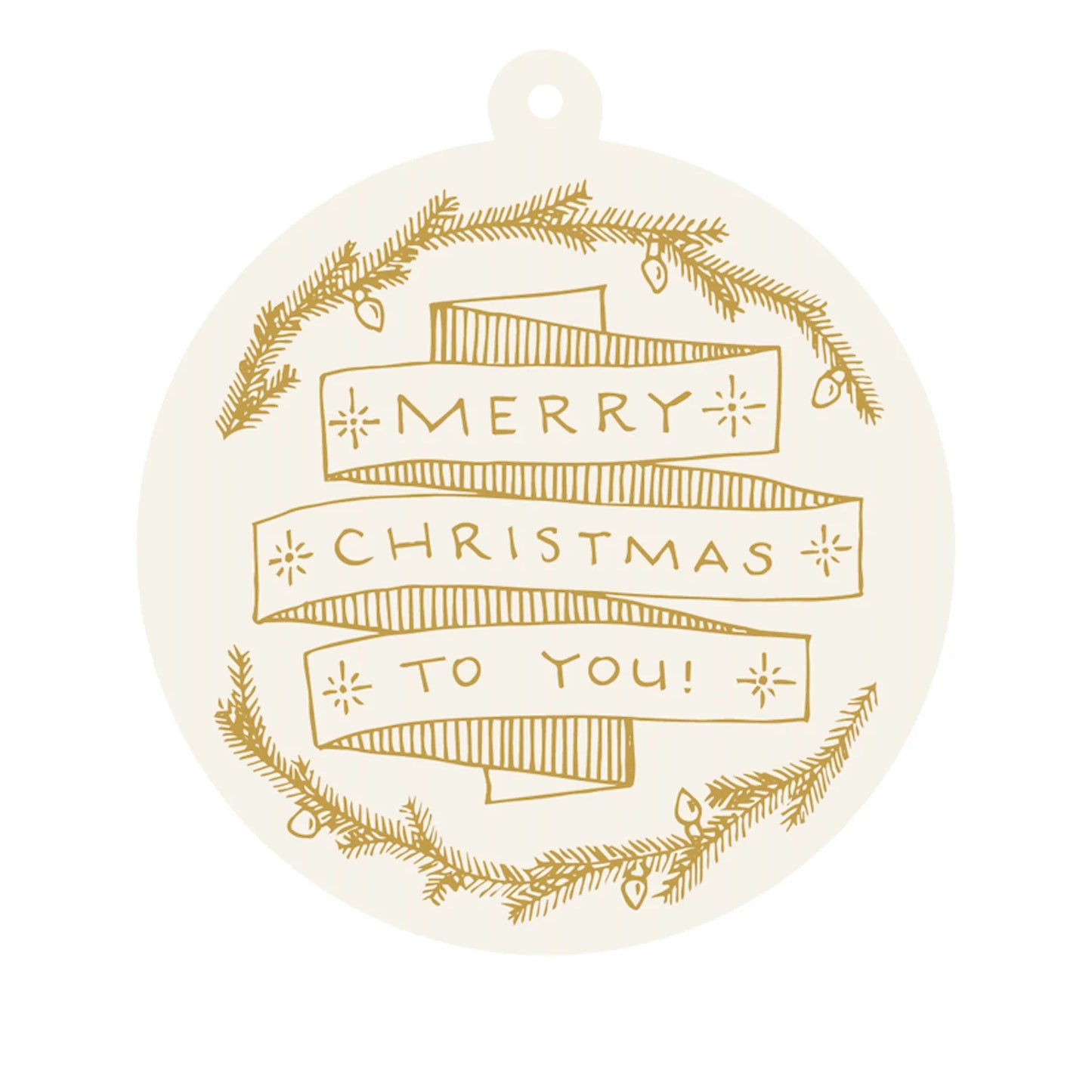 "Merry Christmas" Gift Tags