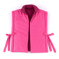 Pink Shiraleah Petra Reversible Vest Stylish Bows