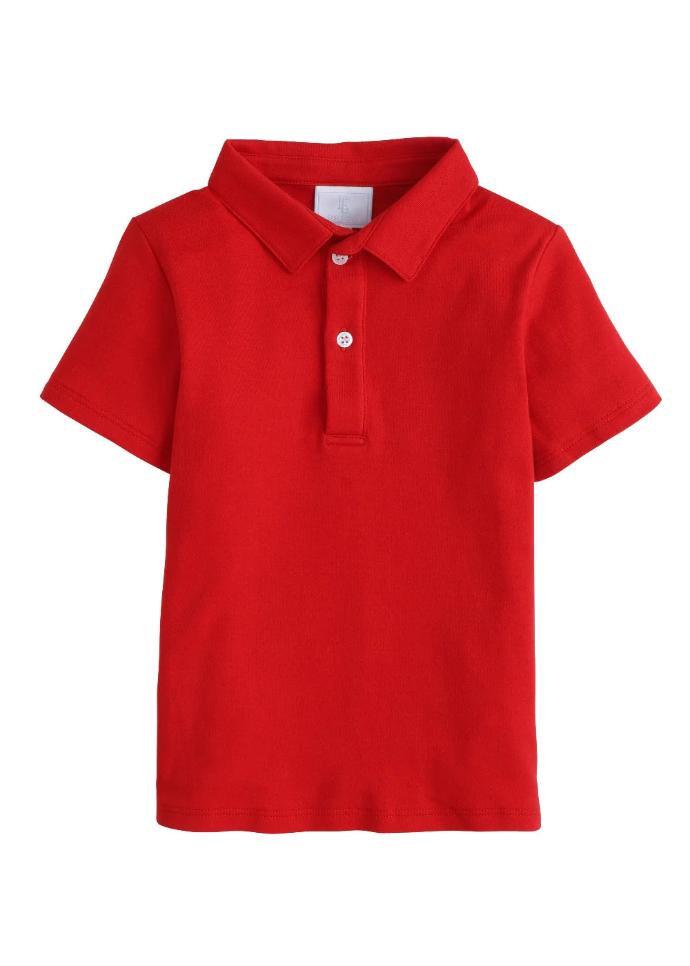 Short Sleeve Solid polo red