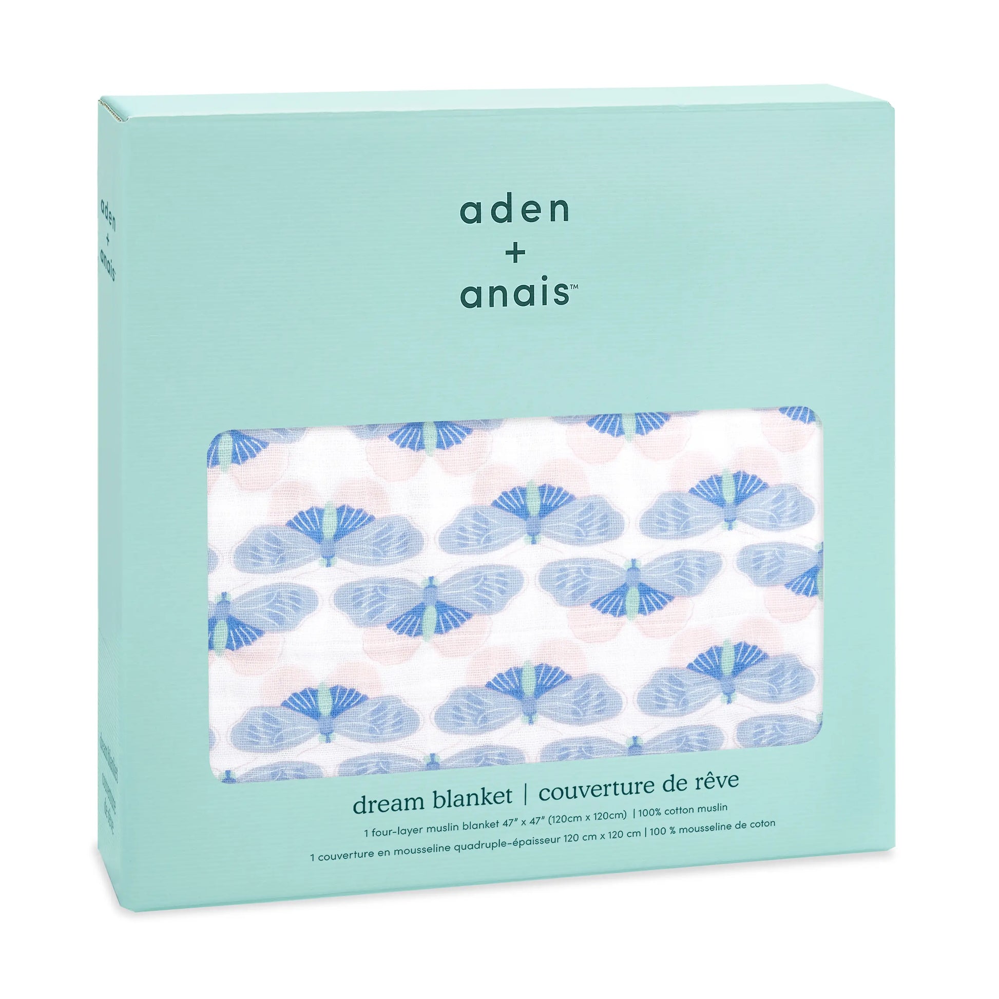 aden + anais classic muslin dream blanket deco rhythm print for baby