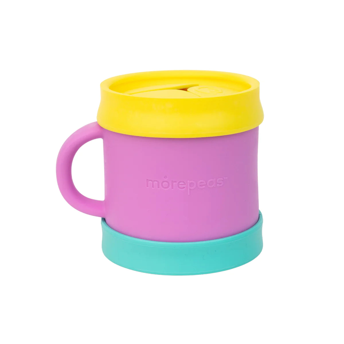 morepeas essential snack cup for babies and kids grape