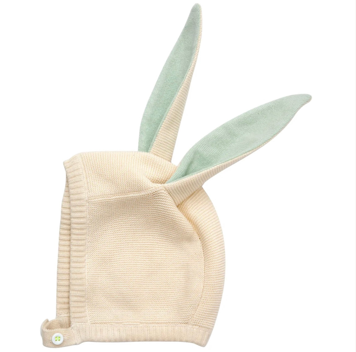 Meri Meri mint baby bunny bonnet easter spring gift baby clothing