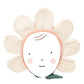 Meri Meri peach daisy baby bonnet spring easter flower baby gift 