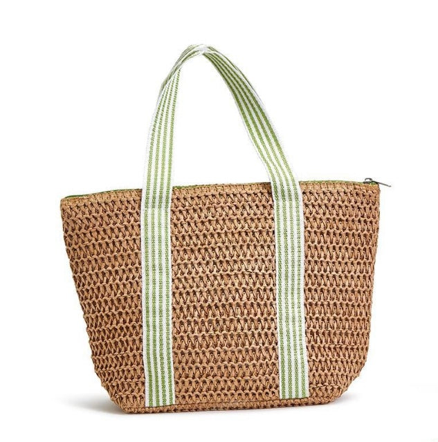 Woven Lunch Thermal Tote