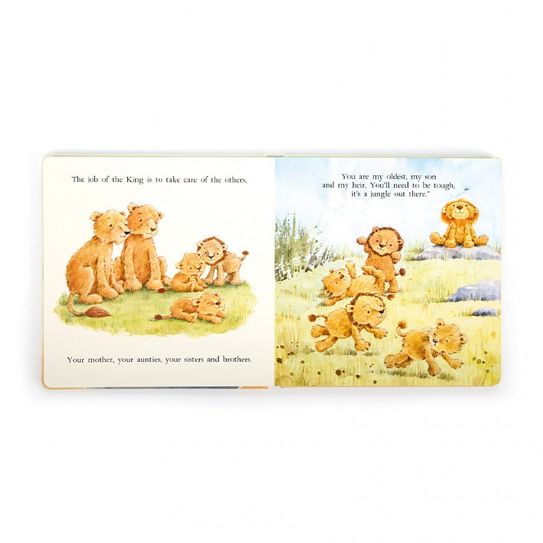 Jellycat The Very Brave Lion book for kids