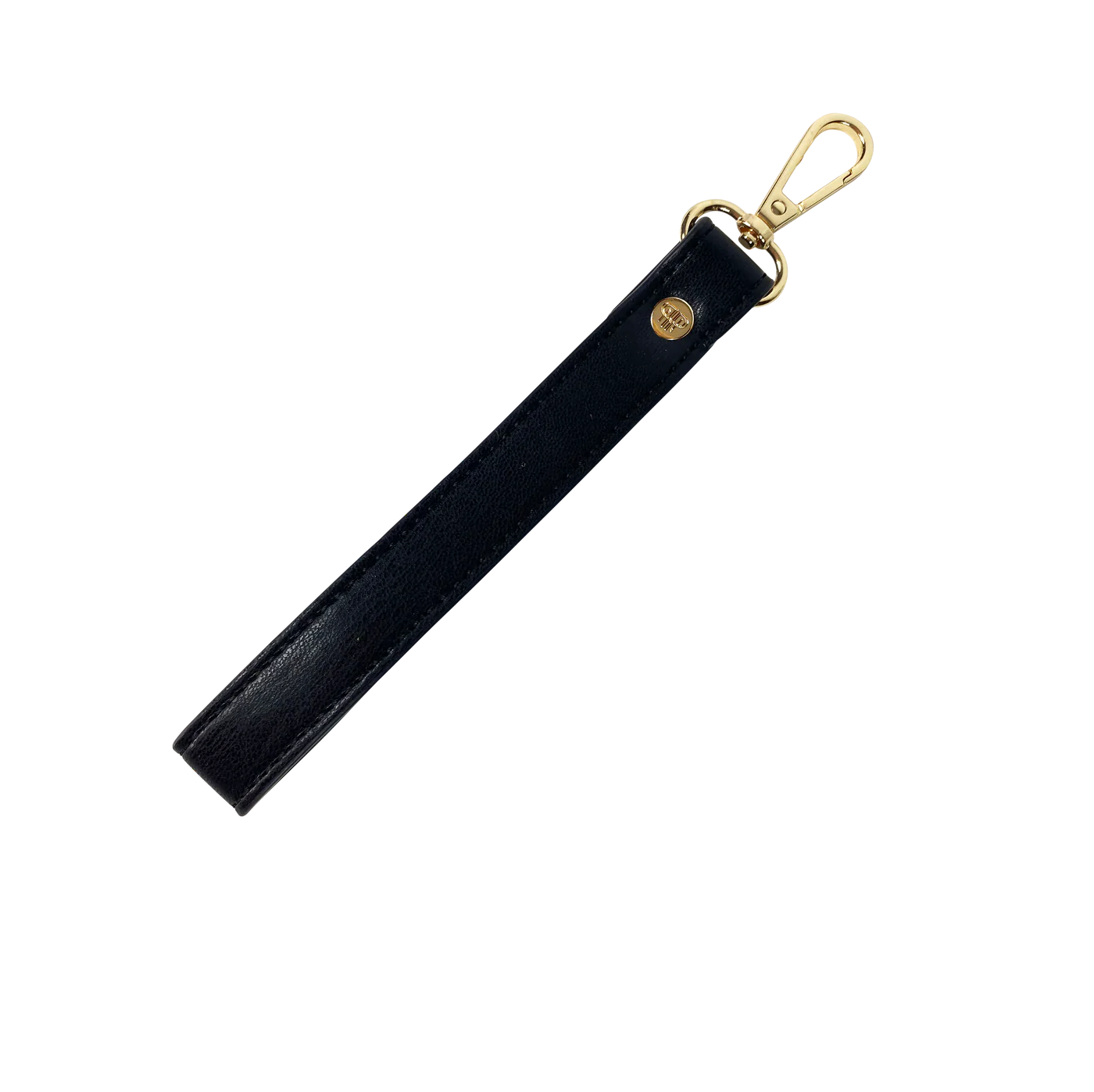 Pursen wristlet strap key chain black onyx