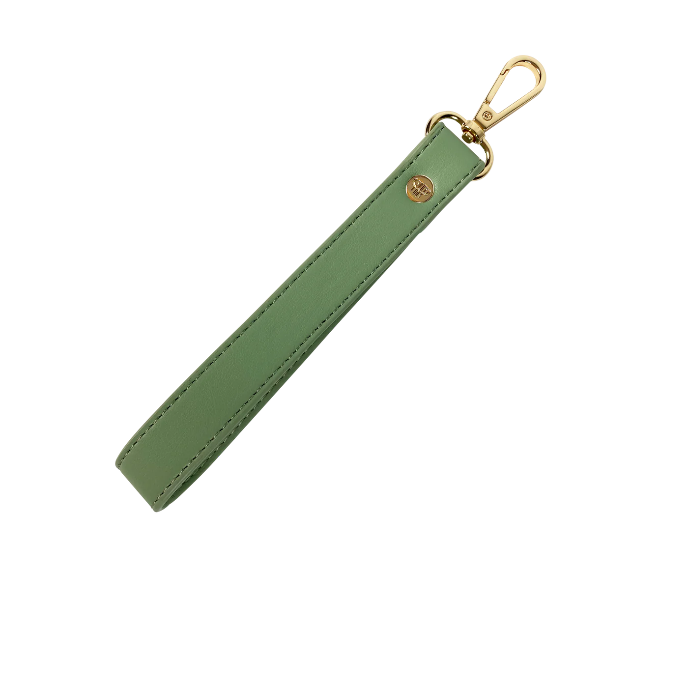Pursen wristlet strap key chain sage green