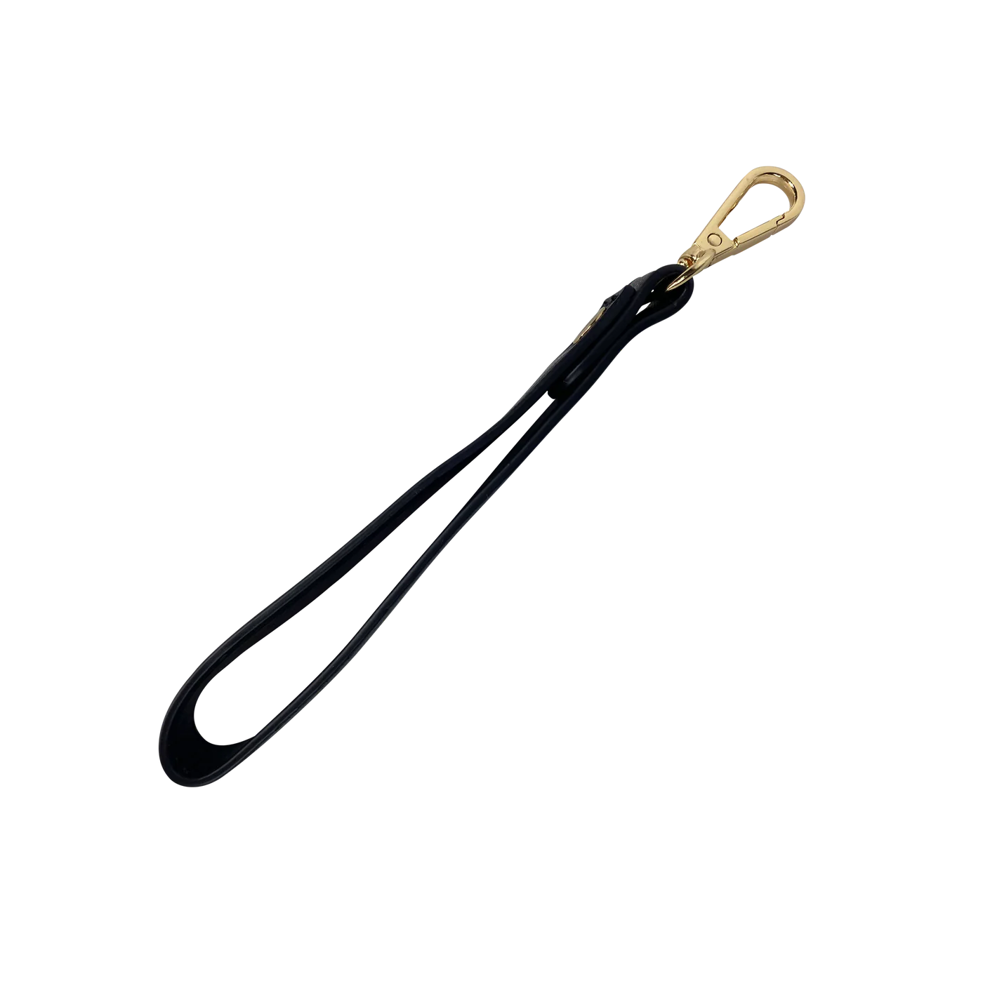 Pursen wristlet strap key chain black onyx 