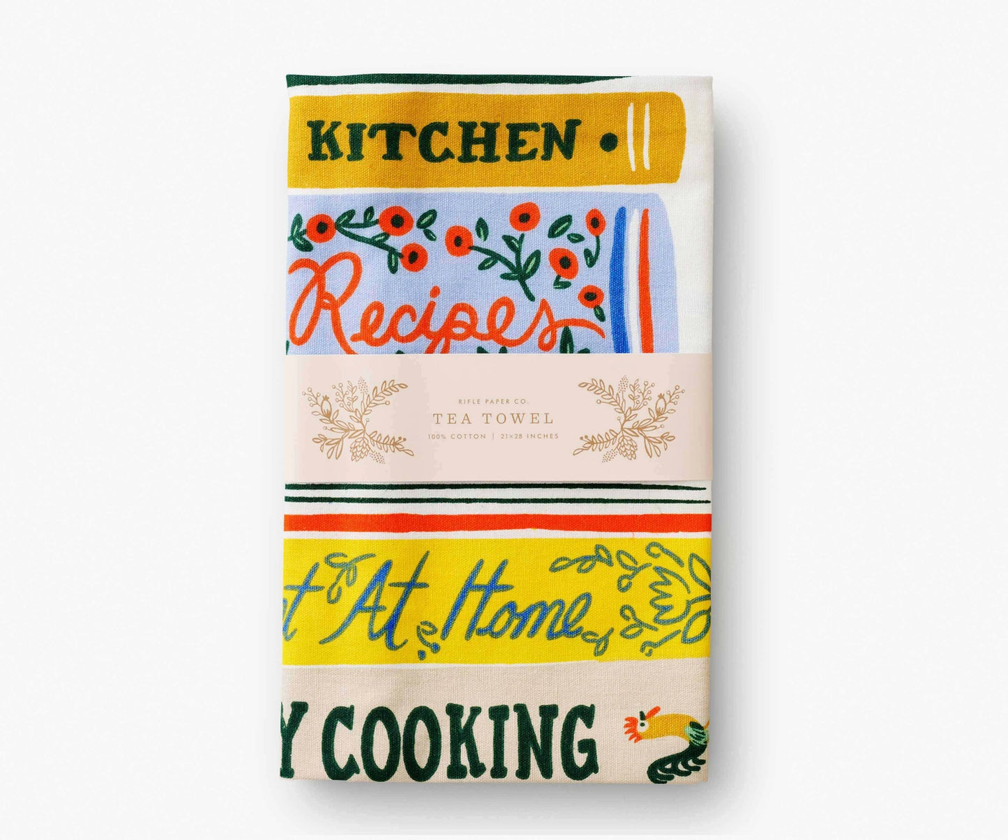 Rifle paper co. cookbooks tea towel